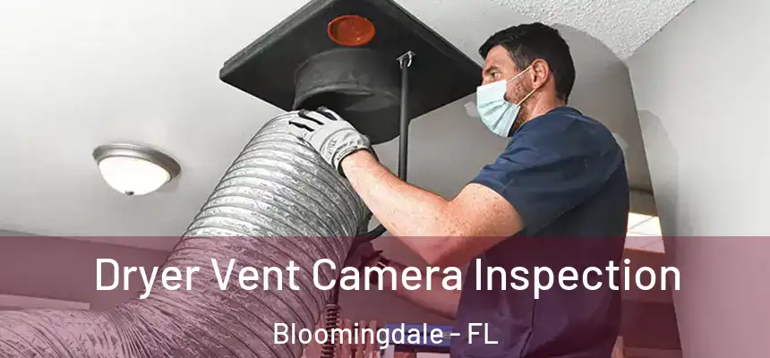 Dryer Vent Camera Inspection Bloomingdale - FL