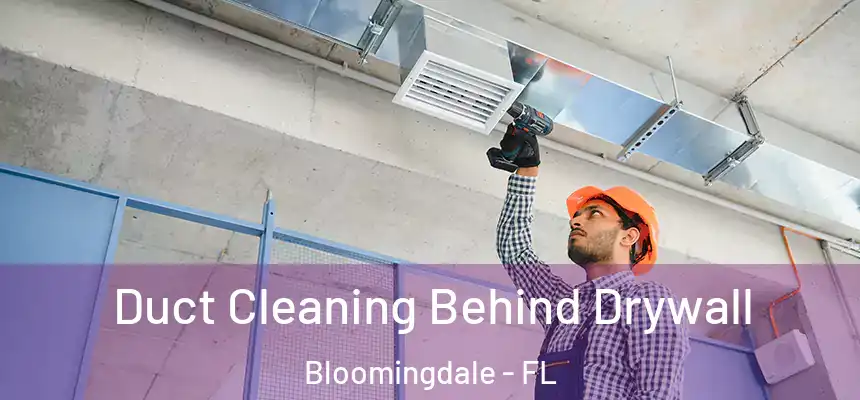 Duct Cleaning Behind Drywall Bloomingdale - FL