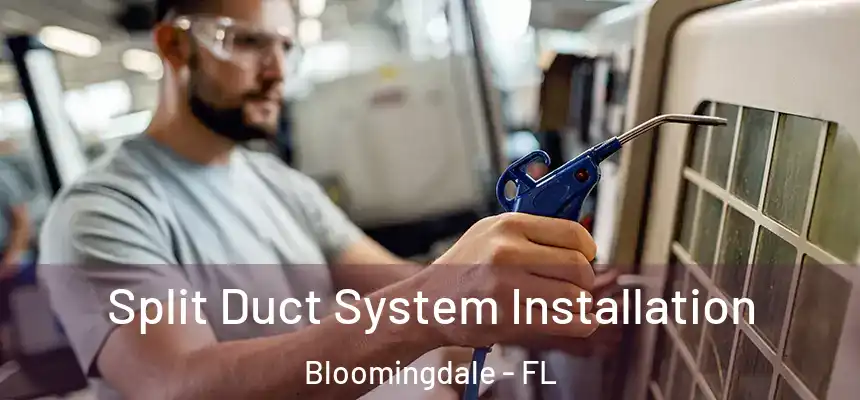 Split Duct System Installation Bloomingdale - FL